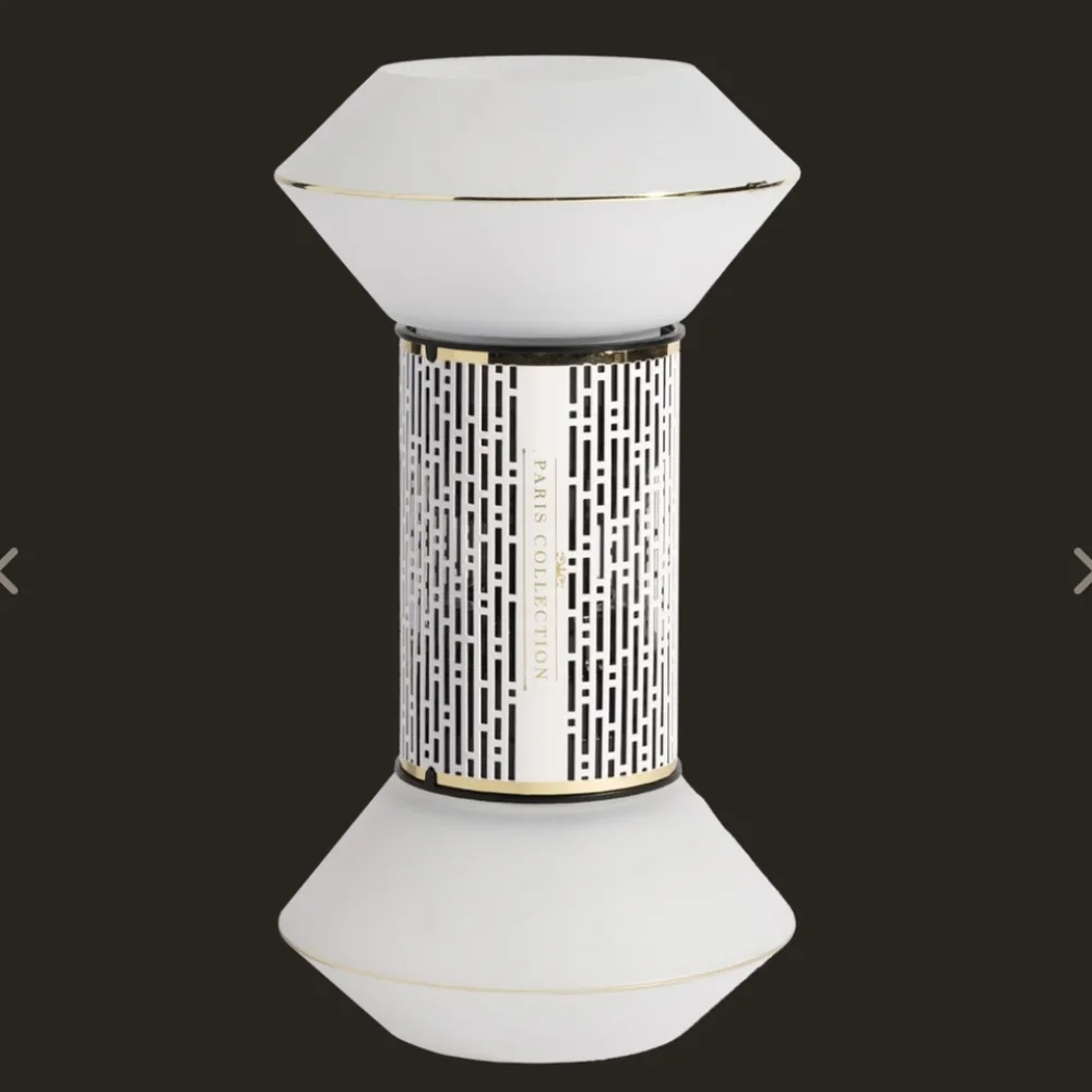NWT Aroma360 Paris Collection Hourglass Diffuser With Oil